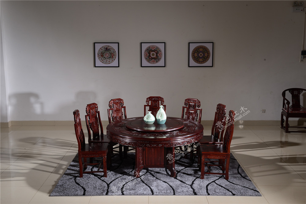 國色天香圓臺，象頭